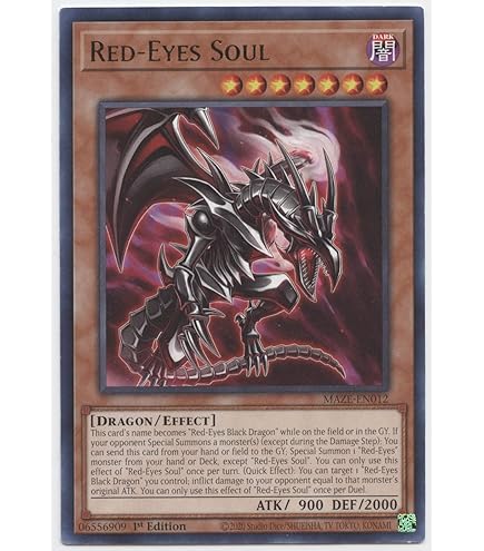 Amazon.com: Red-Eyes Black Dragon - MP22-EN267 - Prismatic Secret