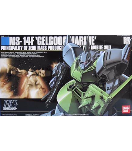 Amazon.com: Bandai HG 1/144 MS-14A Gelgoog [Unicorn ver.] model