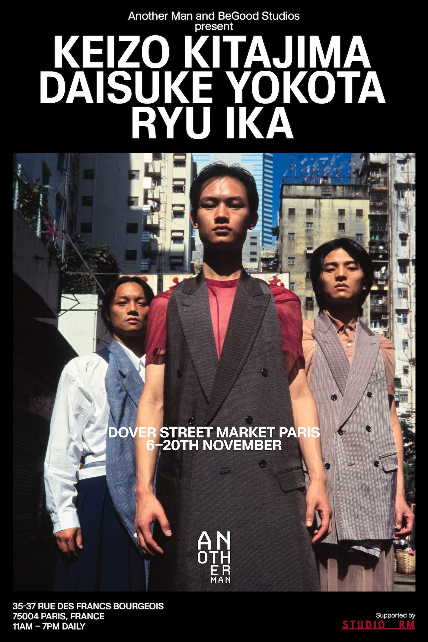 Another Man to Host an Exhibition at Dover Street Market Paris