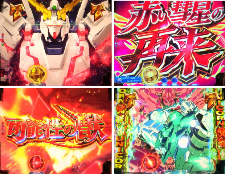 信頼度】ガンダムユニコーン(ガンダムUC) - 法則・期待値・チャンス