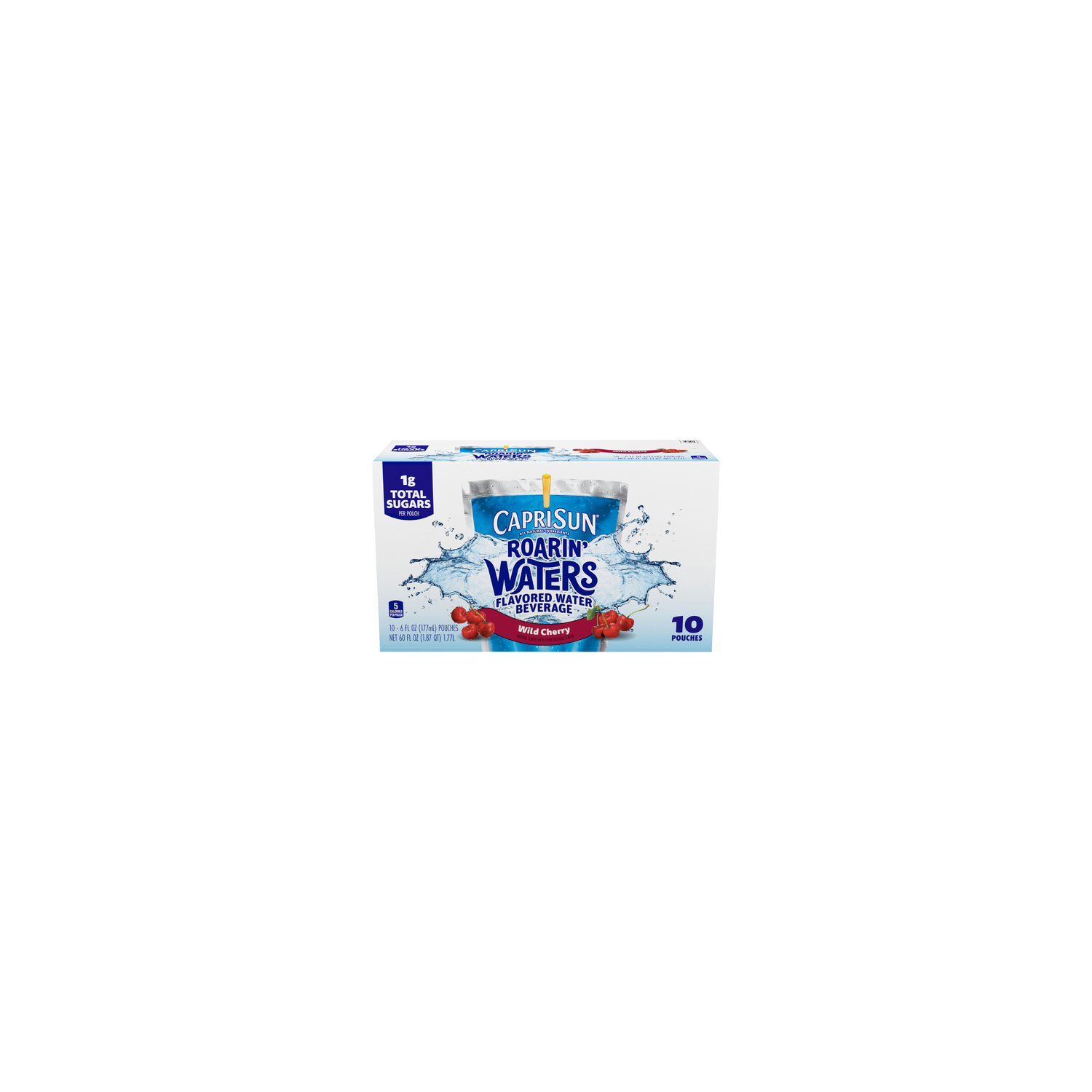 Capri Sun Roarin' Waters Wild Cherry Flavored With Other Natural
