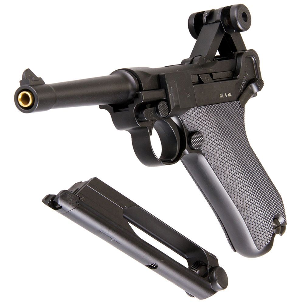 KWC Luger P08 Full Metal Airsoft Gun | Camouflage.ca