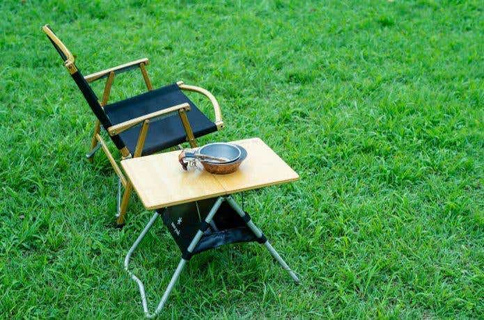 気付けばスタメン。我が家でずっと現役なスノーピークのミニテーブル