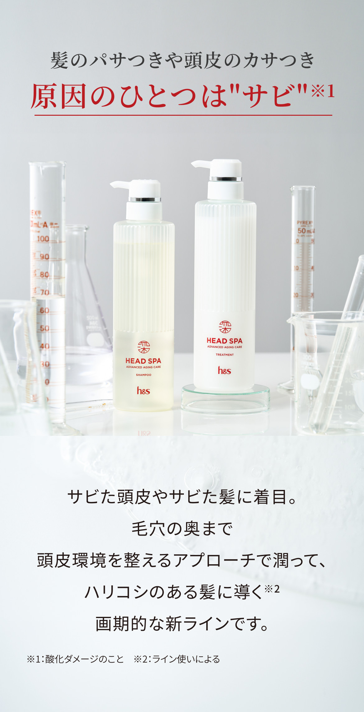 深体験ヘッドスパ 製品ラインナップ| h&s (エイチ・アンド・エス) 公式
