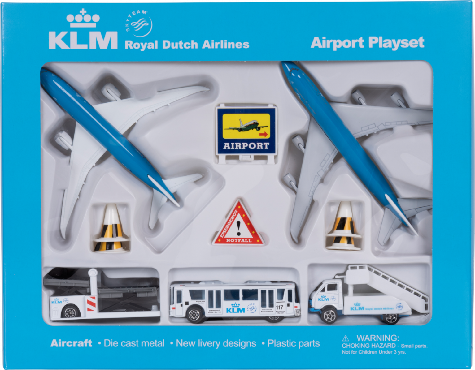 空港模型セット AIRPORT PLAYSET AIRFRANCE KLM終売品 空港模型セット