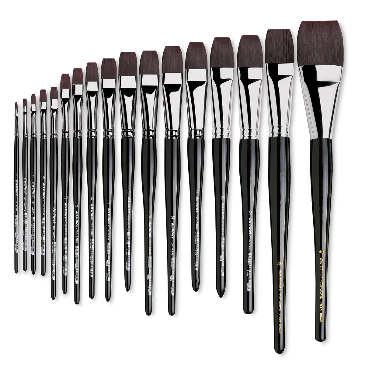 Da Vinci Top Acryl Synthetic Brushes and Sets | BLICK Art Materials