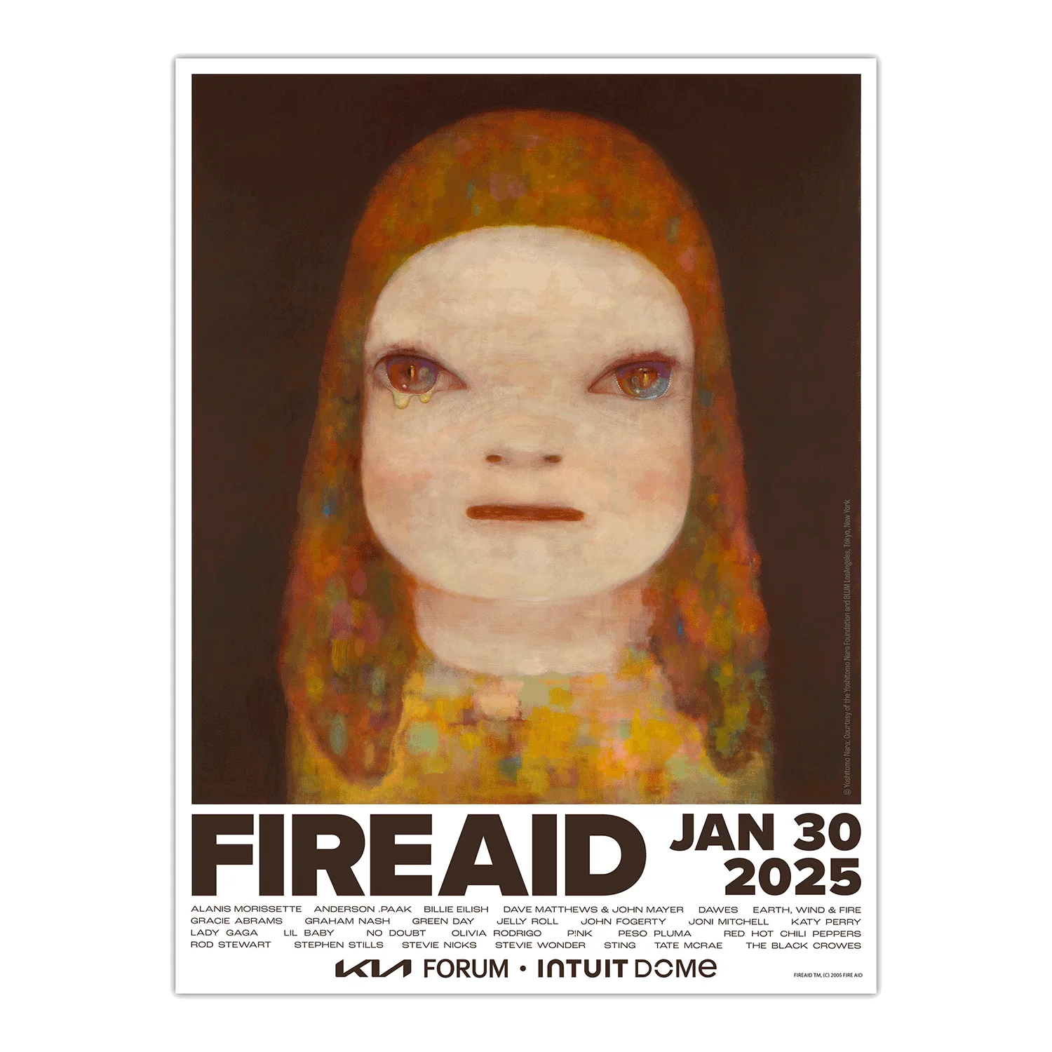 ロスの山火事被害に音楽で救いの手を。FireAidチャリティコンサートが
