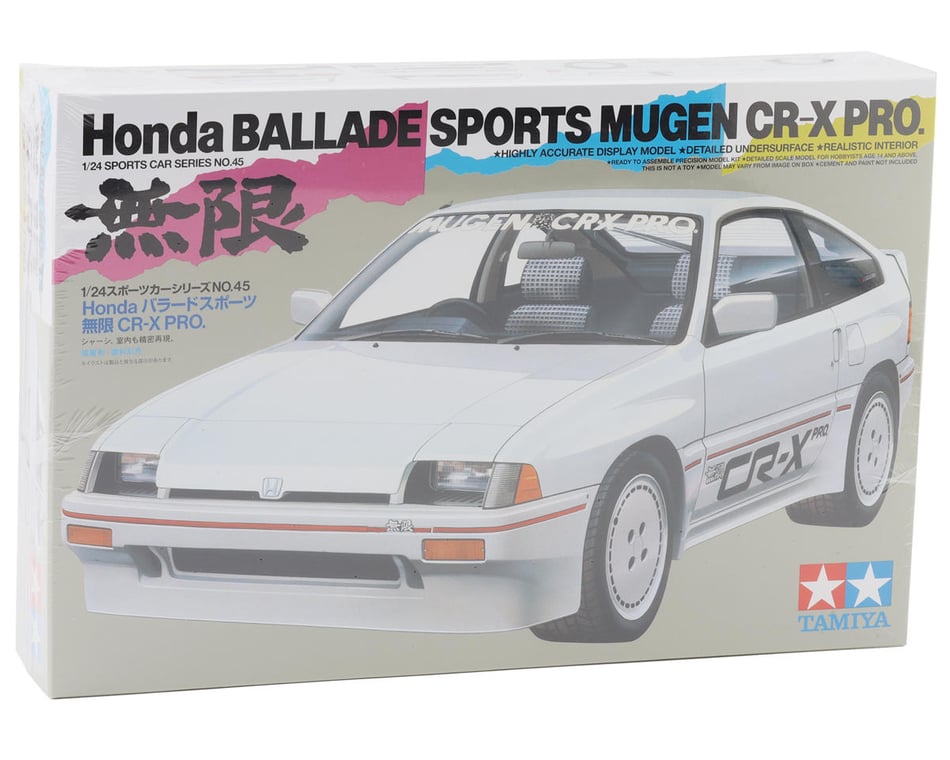 Tamiya 1/24 Ballade Sports 'Mugen' CRX Plastic Model Kit [TAM24045