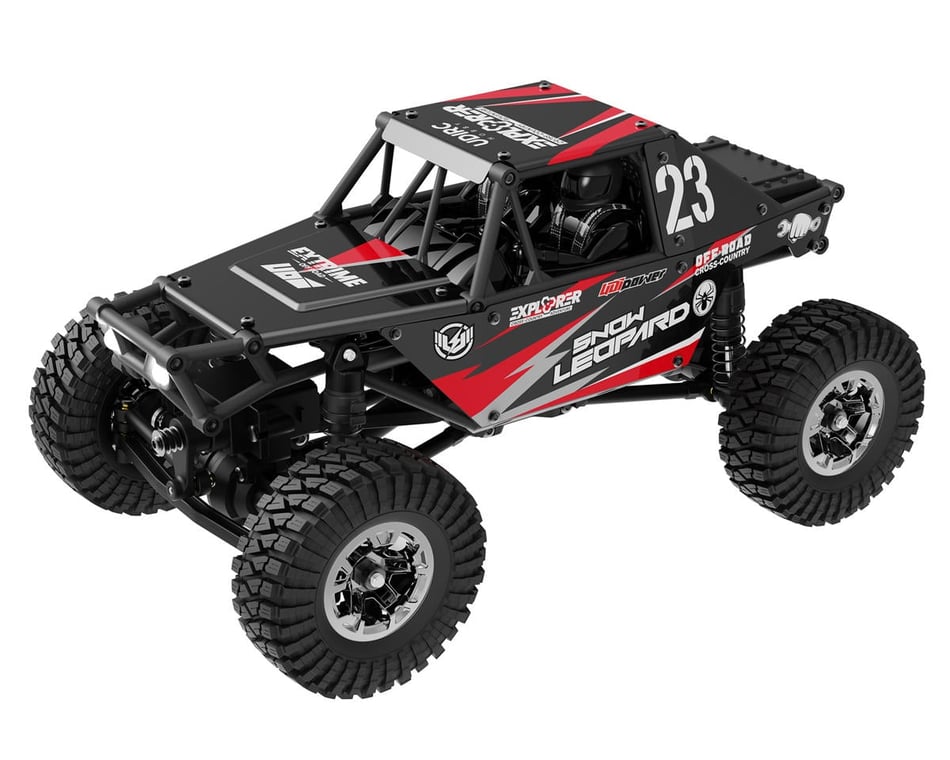 UDI RC UCX24 Snow Leopard PRO 4WS 1/24 Brushless RTR Micro Rock