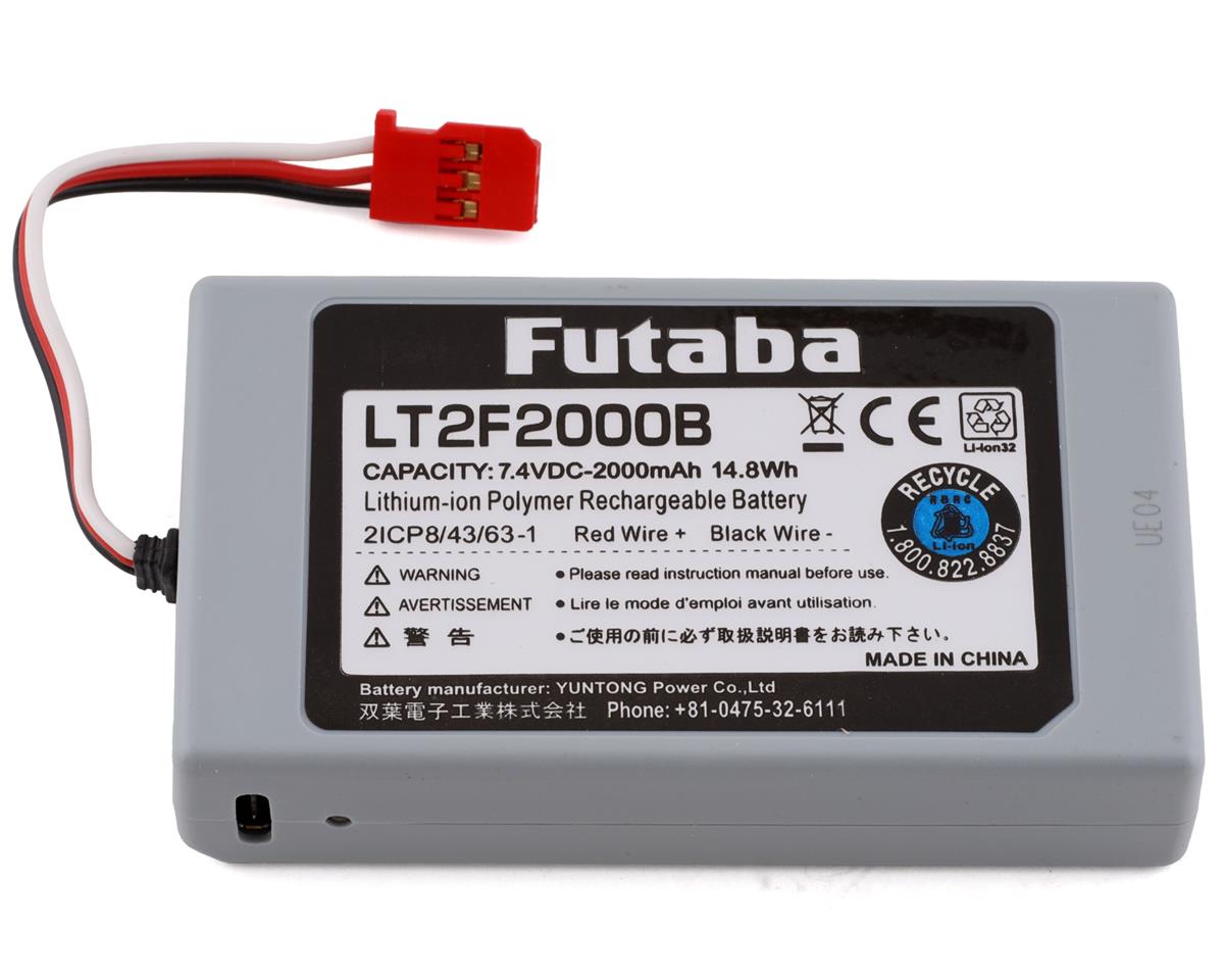 Futaba 16IZ 2S LiPo Transmitter Battery (7.4V/2000mAh) [FUTUBA0151