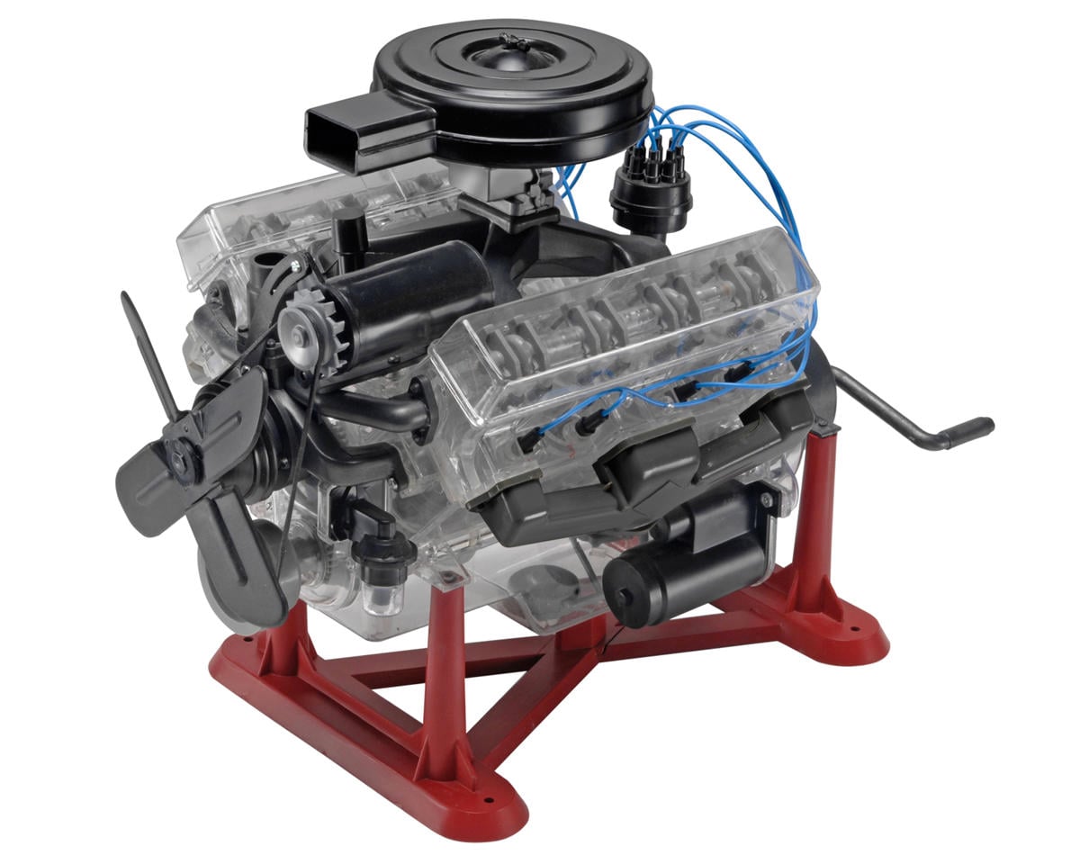 Revell Visible V-8 Engine 3D Model Kit [RMX858883] - HobbyTown