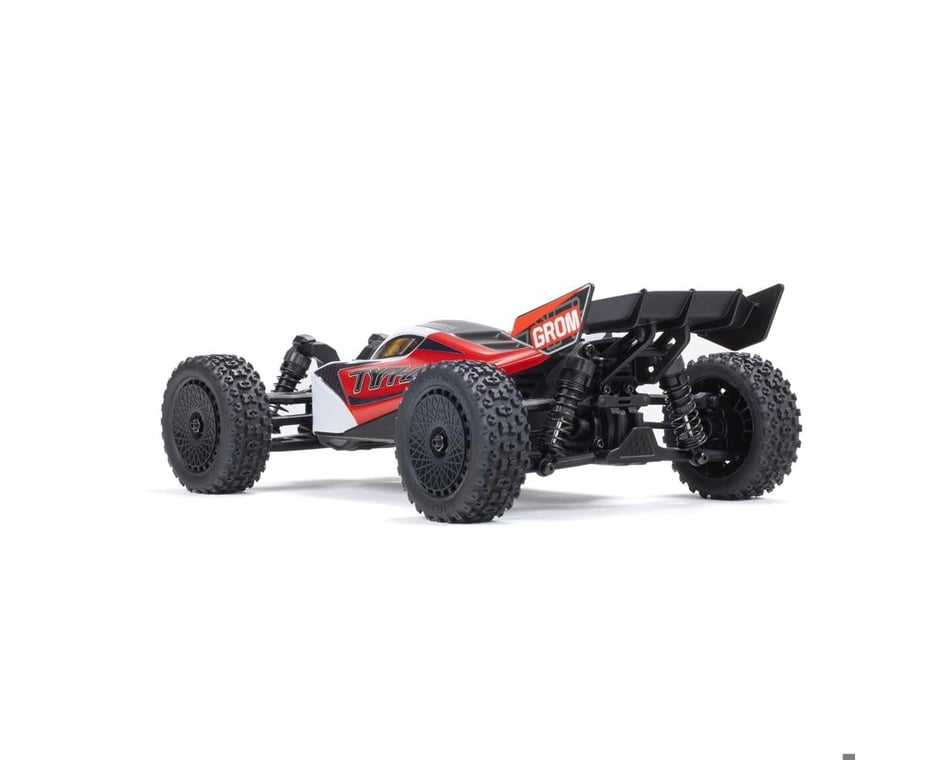 Arrma Typhon Grom MEGA 4WD 380 Brushed 1/14 Buggy RTR (Red/White