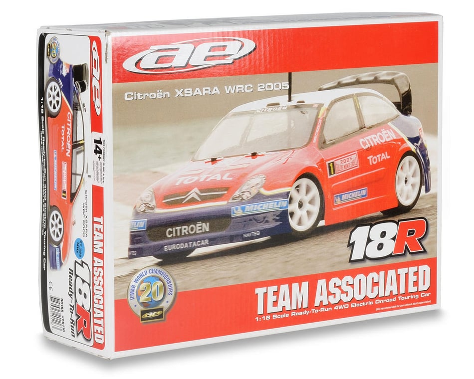 Team Associated RC18R Citroen Xsara Rally Mini 4wd RTR [ASC20116