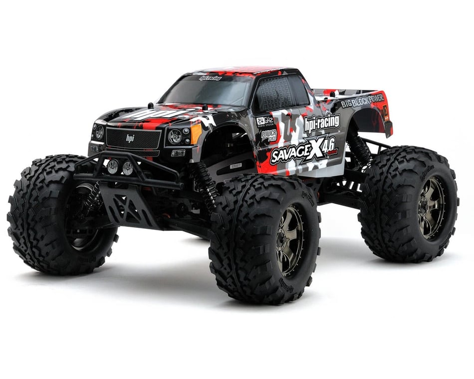 HPI 1/8 Savage X 4.6 Big Block RTR Monster Truck w/2.4GHz Radio