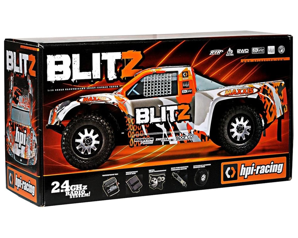 HPI Blitz 1/10 Scale RTR Electric 2WD Short-Course Truck w/2.4GHz