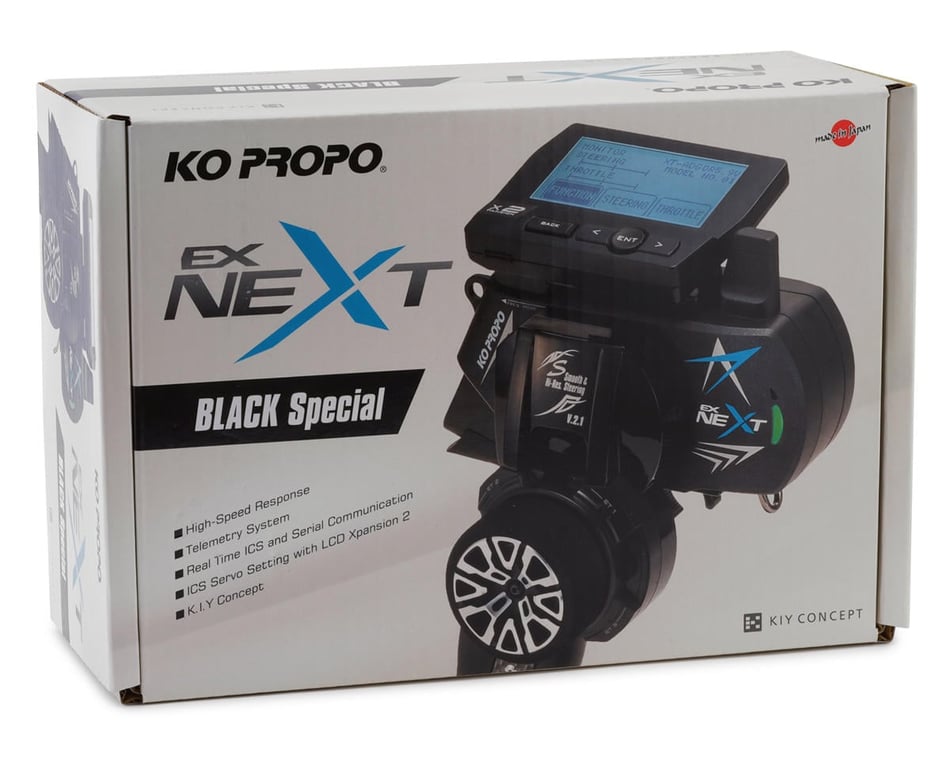 KO Propo EX-NEXT Black SP 2.4GHz Radio System [KOP10742] - AMain