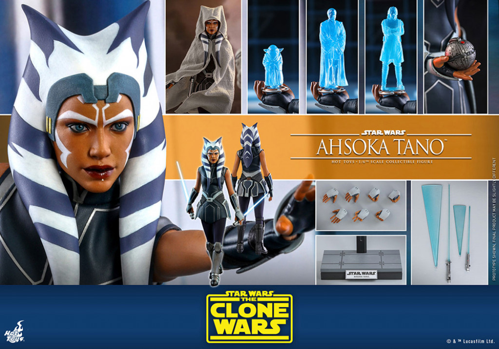スター・ウォーズ：クローン・ウォーズ』アソーカ・タノのフィギュアが