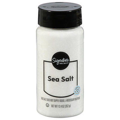 Signature SELECT Plain Salt - 26 Oz - tomthumb