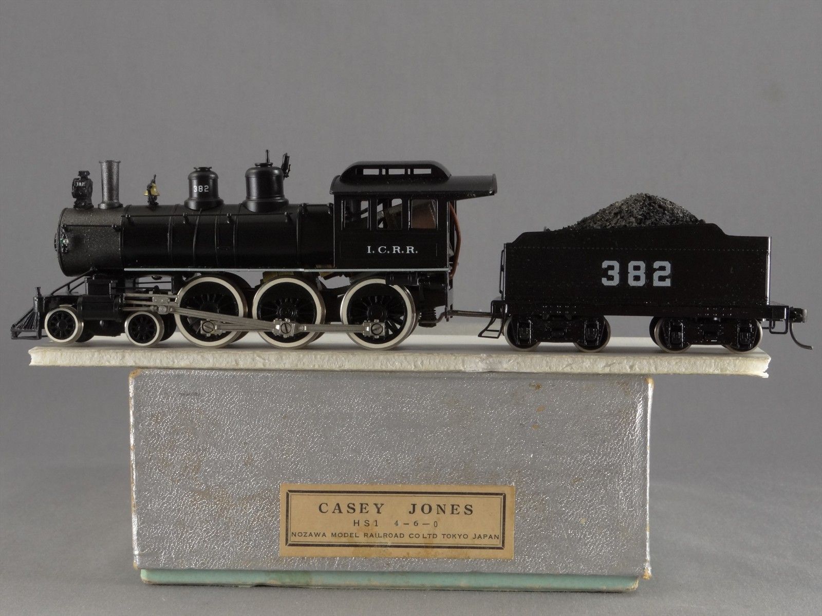 HO Brass Red Ball IC Illinois Central Casey Jones 4-6-0 HS1 #382