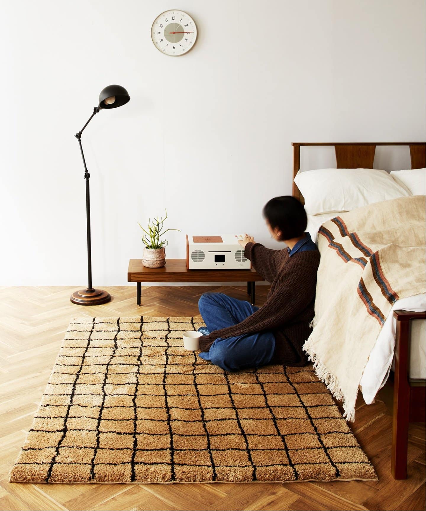 GRID RUG 200x200 グリッド ラグ（ラグ・マット）｜JOURNAL STANDARD