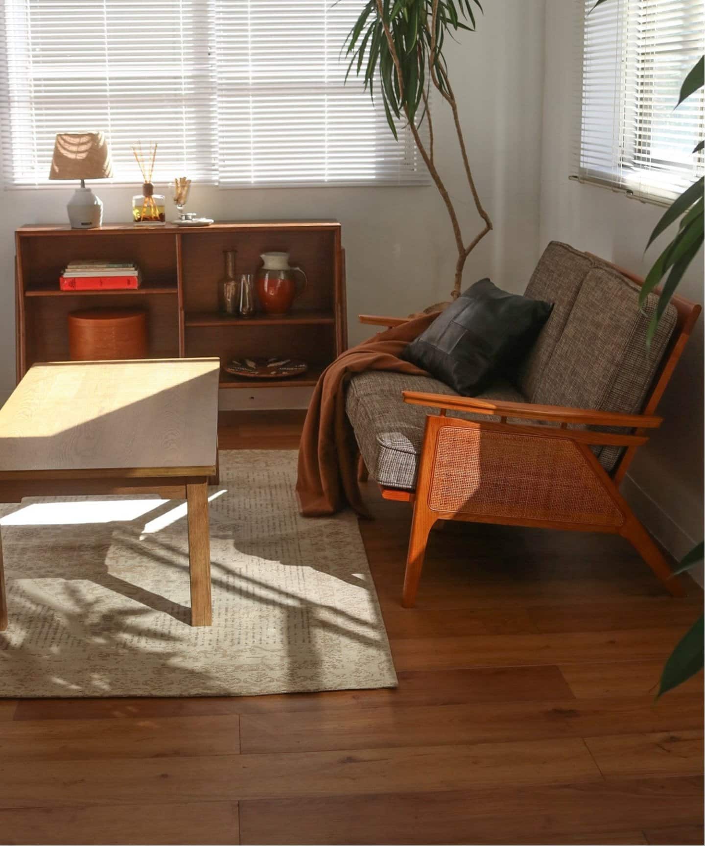 大型商品》WICKER SOFA 2P ウィッカーソファ（ソファ）｜ACME