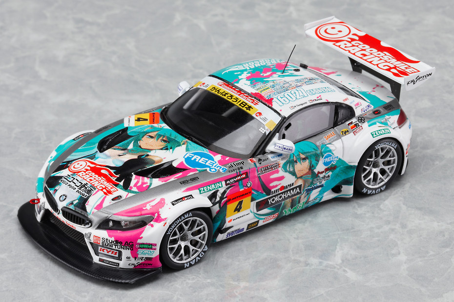 初音ミク GOODSMILE BMW Z4 2011 FUJI優勝 Ver.