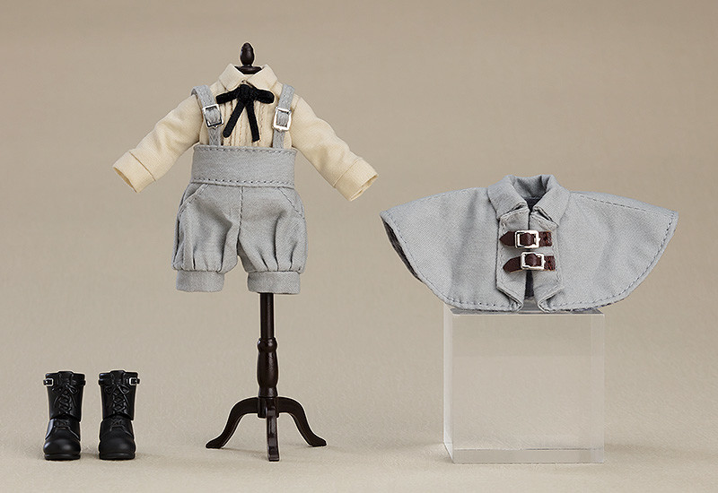 ねんどろいどどーる おようふくセット 探偵：Boy （グレー/ブラウン）