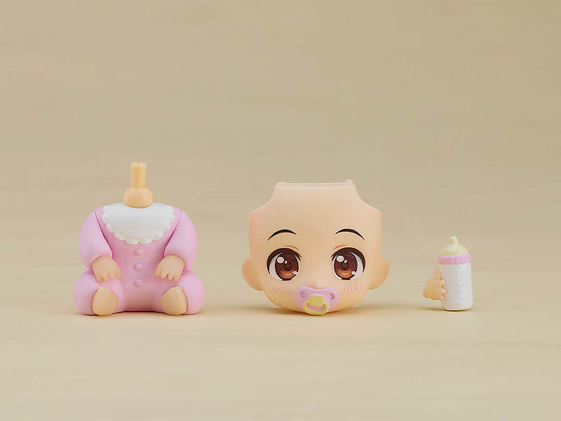 ねんどろいどもあ きせかえ赤ちゃんセット ピンク/ブルー