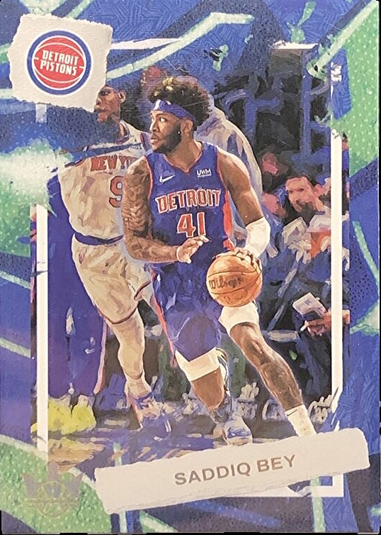 Saddiq Bey /41シリ RC auto STUB貴重 NBA Saddiq Bey /41シリ RC auto