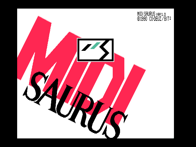 MIDI Saurus (1990, MSX2, Co-Deuz Computer) | Releases | Generation MSX