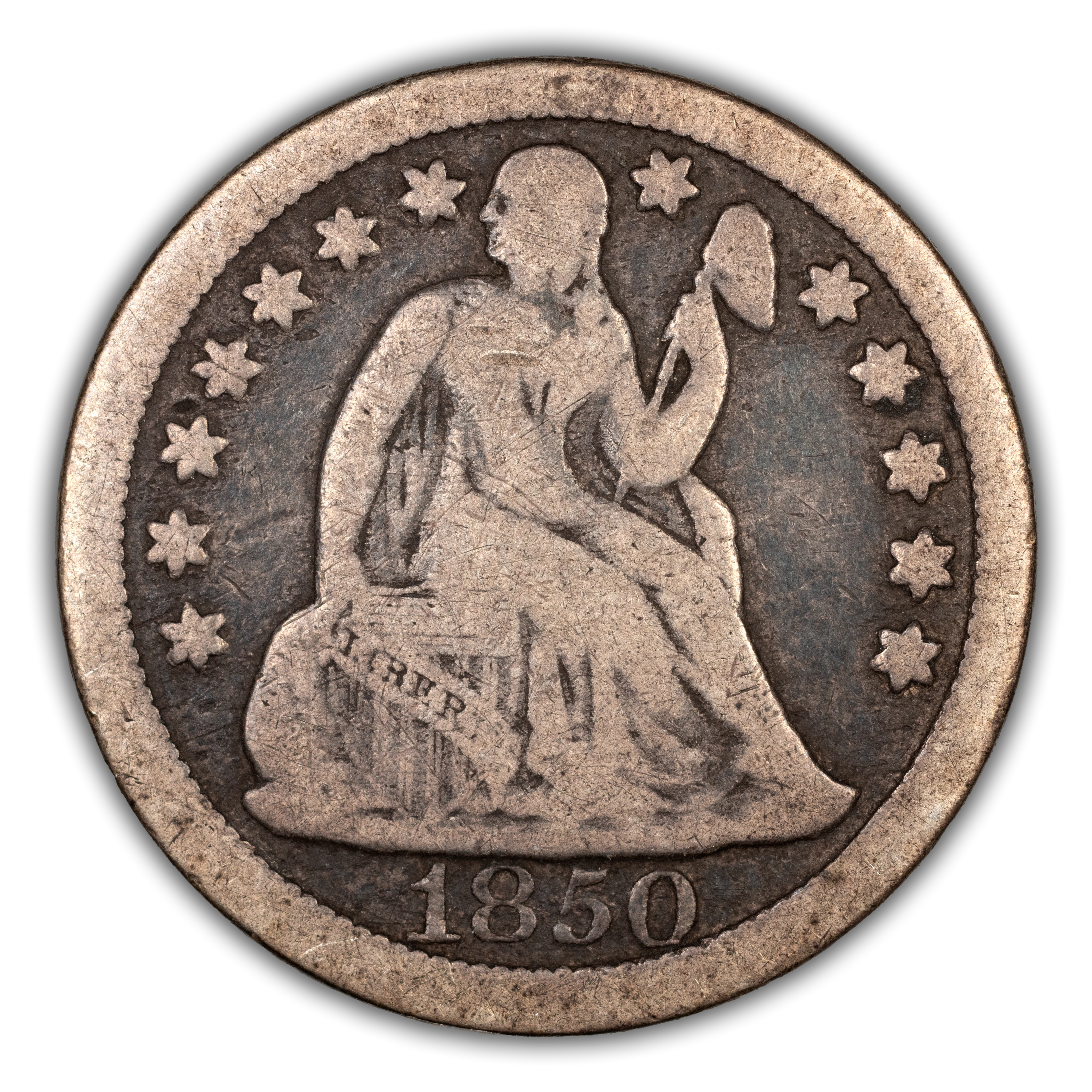 1850 Liberty Seated Dime Values & Prices By Issue | Greysheet
