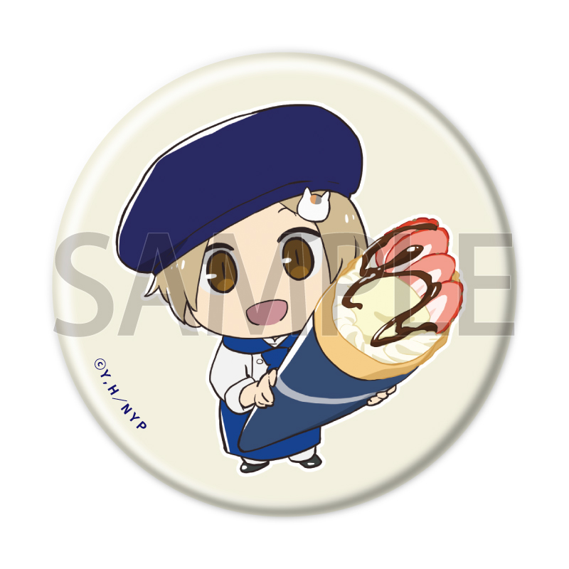 缶バッジ「夏目友人帳」08/クレープver. ブラインド(全6種)(描き下ろし