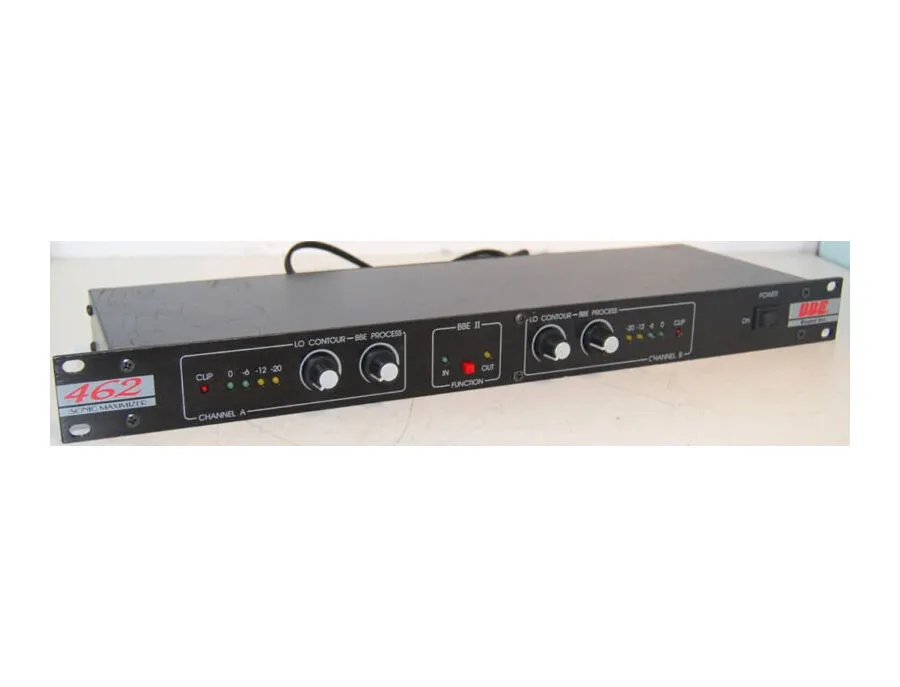 BBE 462 Sonic Maximizer Signal Effects Processor - What To Know