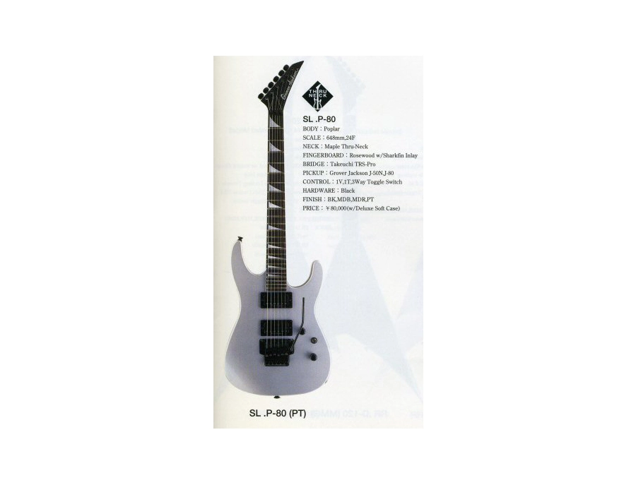 Grover Jackson SL.P-80 Soloist - What To Know & Where To Buy