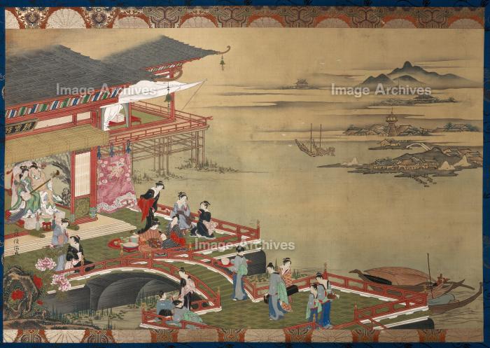 作品詳細 | 玄宗楊貴妃遊楽図 | イメージアーカイブ - DNPアート