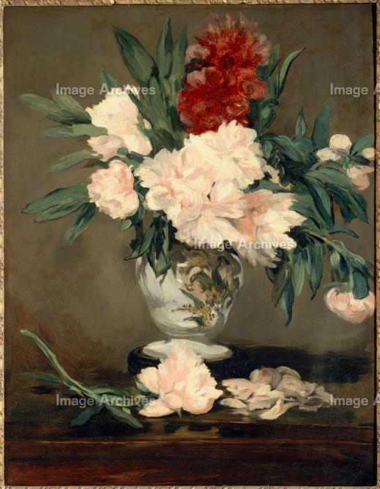 作品詳細 | 台座の上の芍薬の花瓶 | イメージアーカイブ - DNPアート
