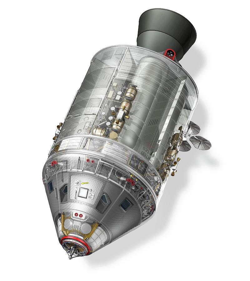 Apollo Command Service Module Photograph by Carlos Clarivan