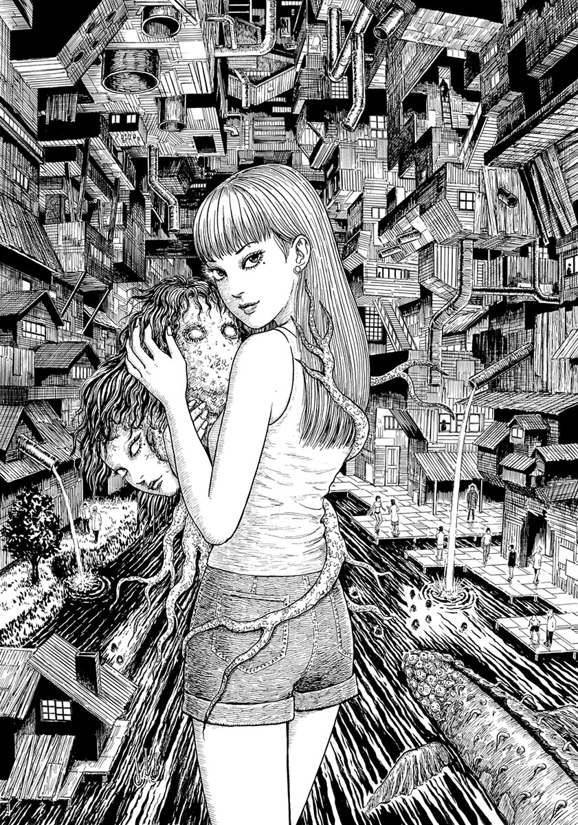 伊藤潤二さんの書き下ろし作品「富江の世界」 - 青森経済新聞