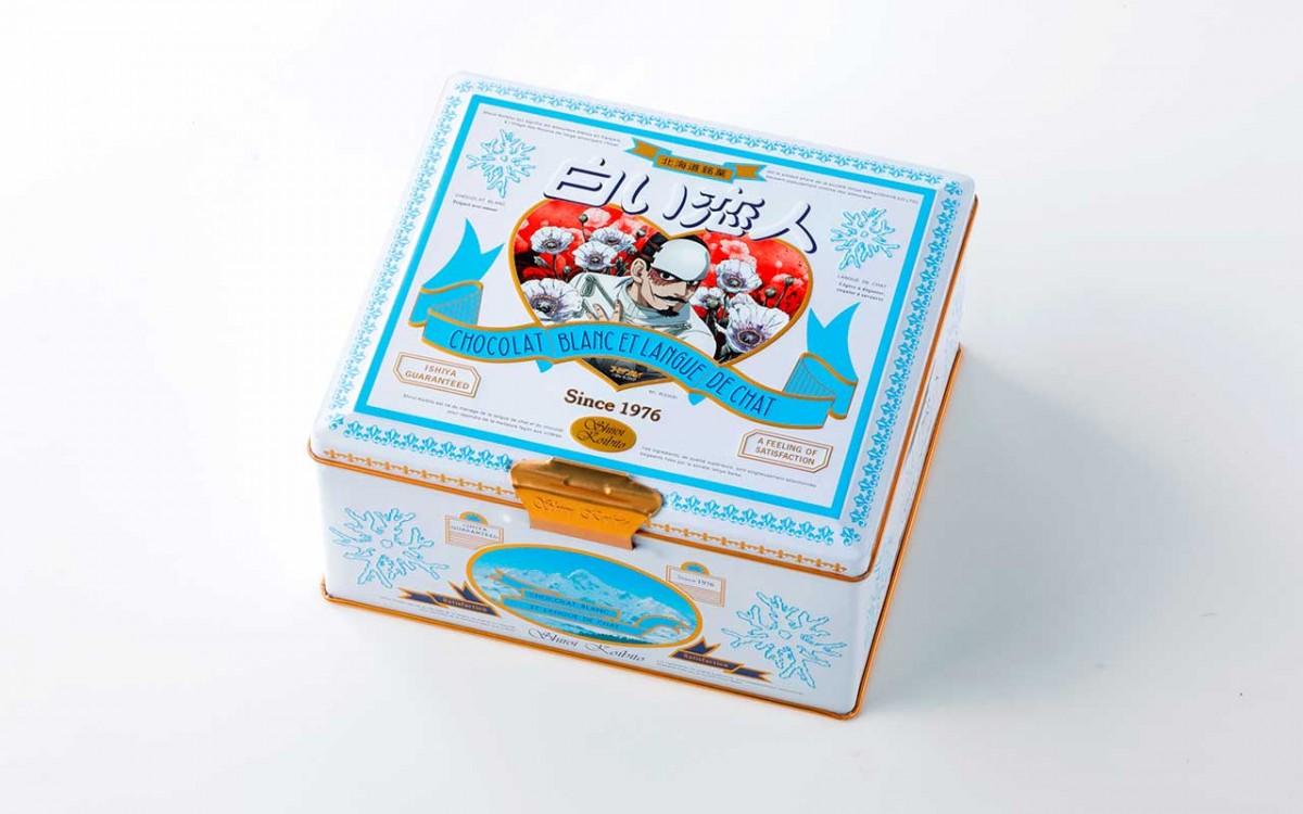 白い恋人」がアニメ「ゴールデンカムイ」とコラボ 缶入り商品第2弾
