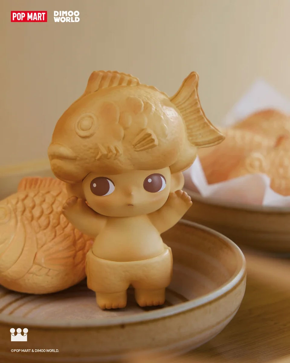 DIMOO たい焼き」のイメージ＝アートトイ「ポップマート」、表参道で