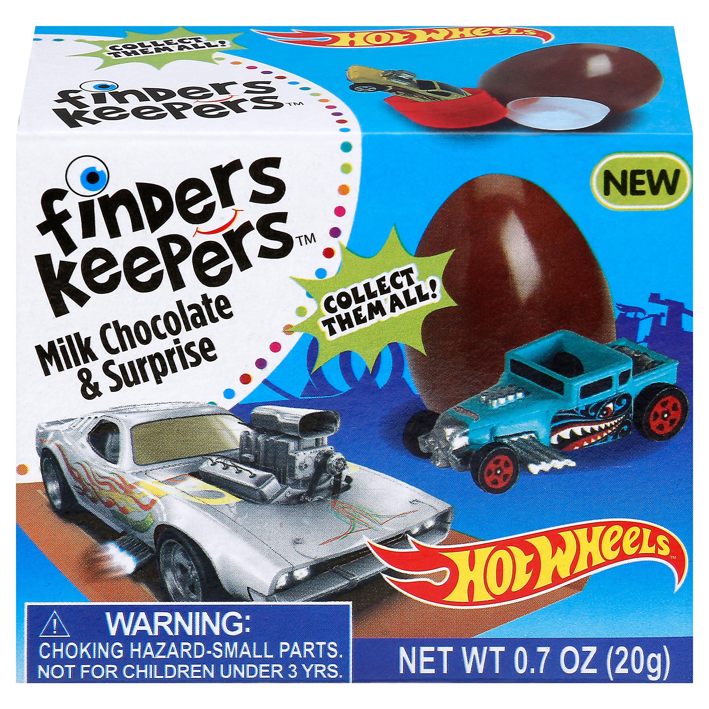 Finders Keepers Milk Chocolate & Toy Surprise, 0.7 oz | Joe V's