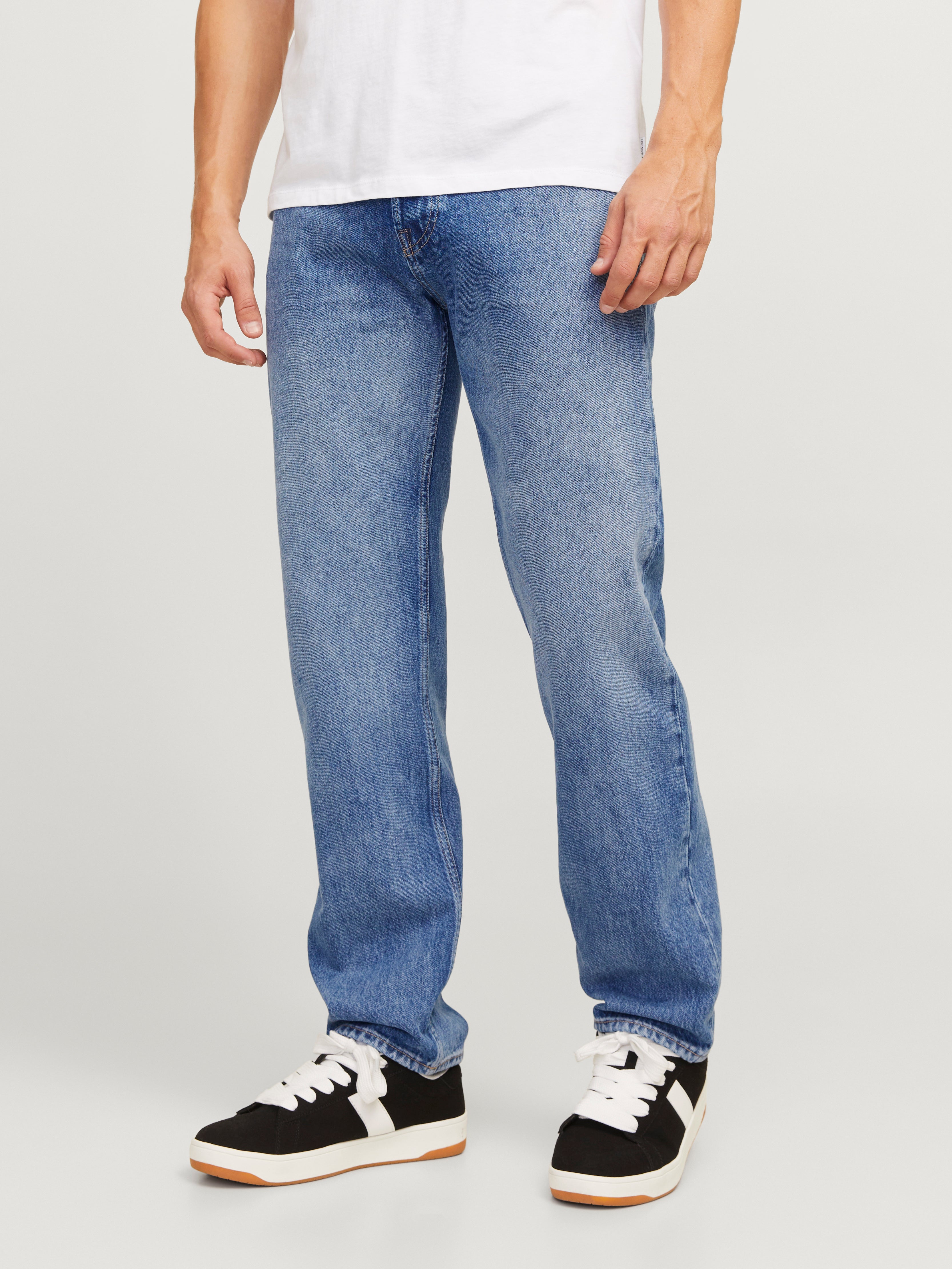 JJICHRIS JJCOOPER CB 224 BF Relaxed Fit Jeans | Medium Blue | Jack