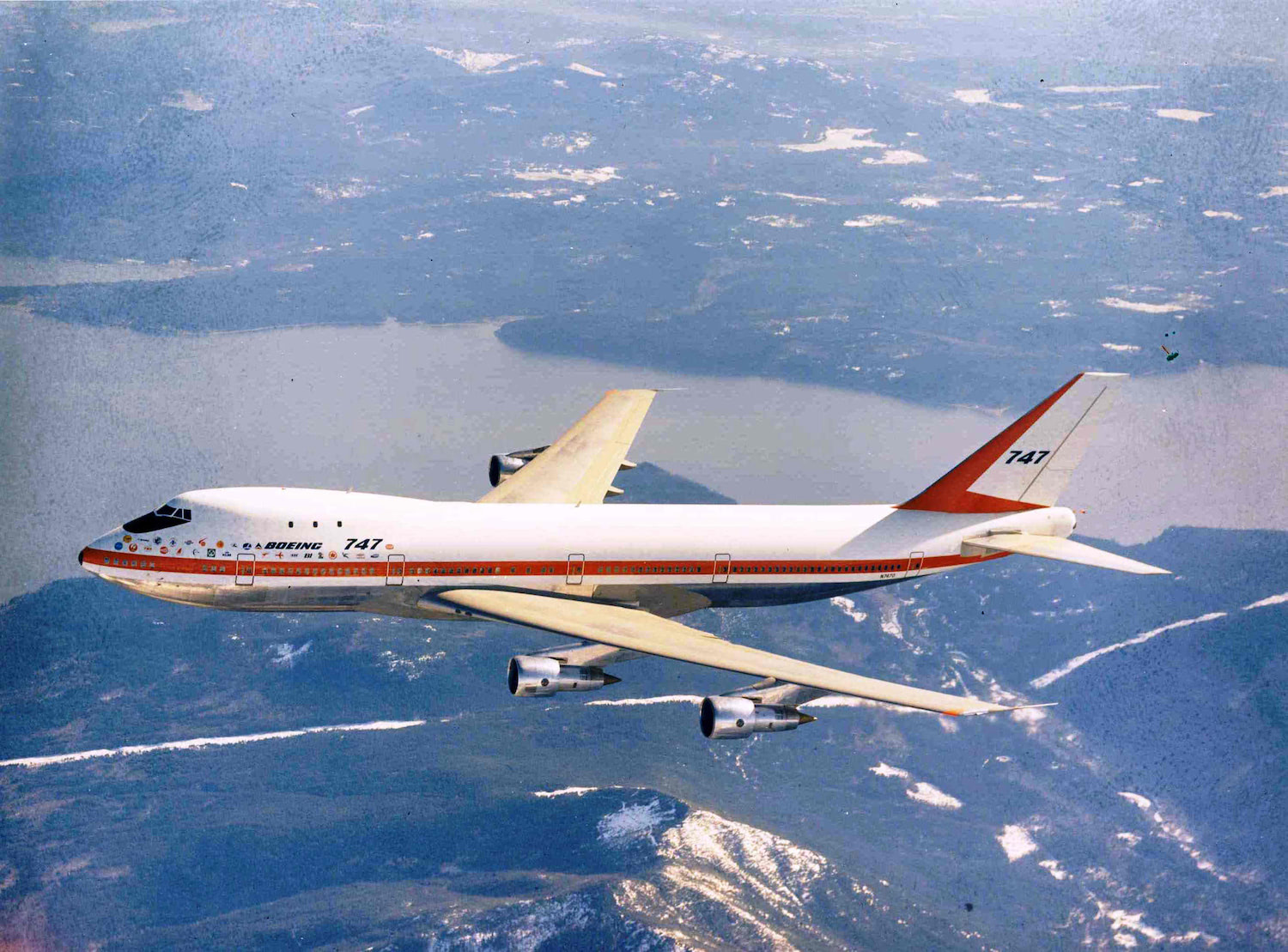 747本限定！元祖ジャンボジェット「ボーイング747」を称えた