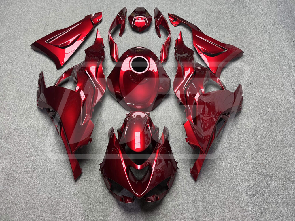 Kawasaki ZX6R 2024-2026 Gloss Candy Red ABS Fairings | Monster