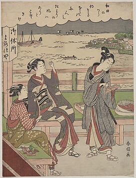 Suzuki Harunobu - Onna San no Miya (the Third Princess) - Japan
