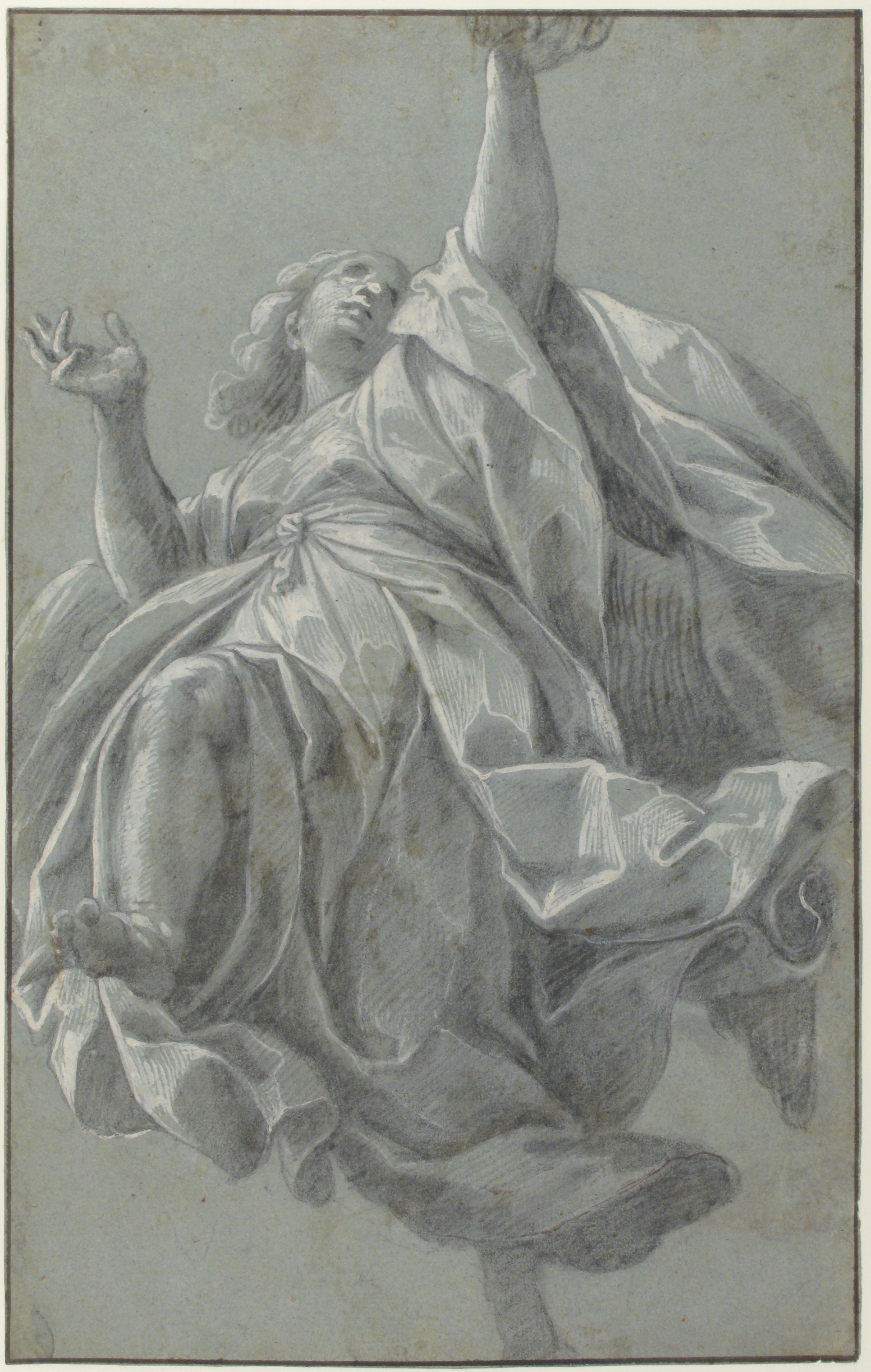Giovanni Mauro della Rovere - Flying Angel with Arms Upraised