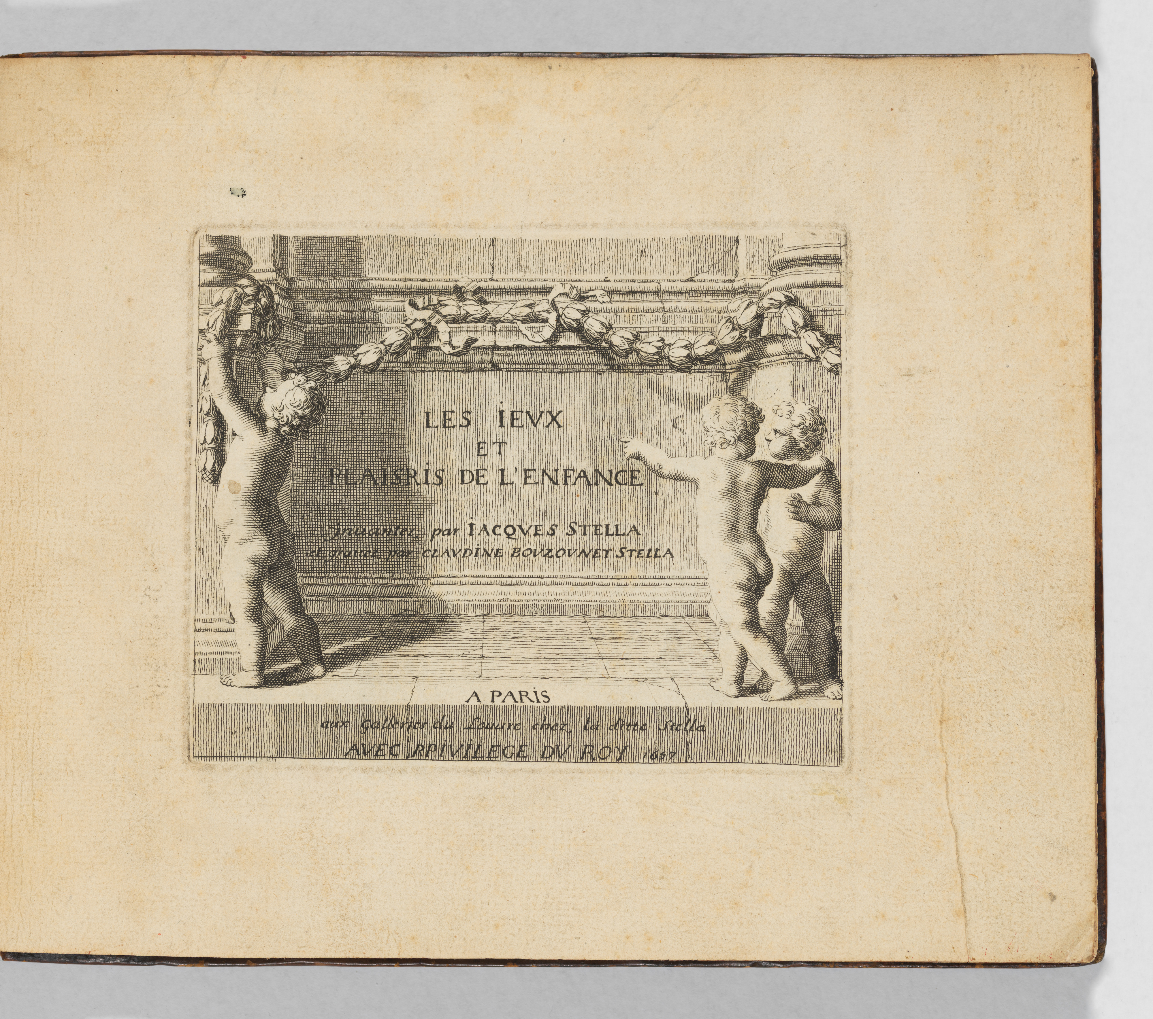 Designed by Jacques Stella - Les jeux et plaisirs de l'enfance