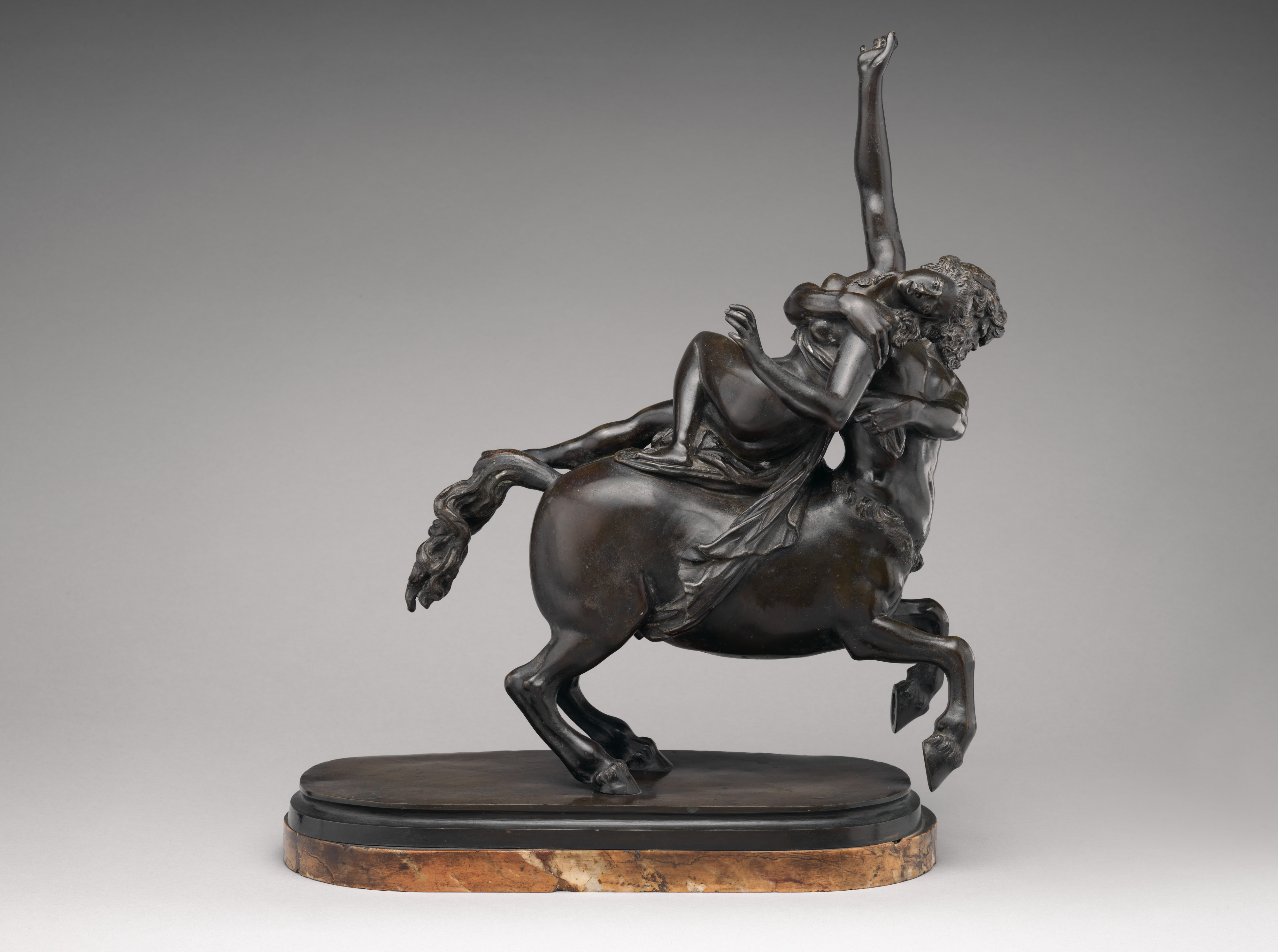 After a model by Giambologna - Nessus and Dejanira - Italian
