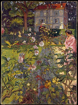 Edouard Vuillard - Mme Vuillard Sewing by the Window, rue Truffaut