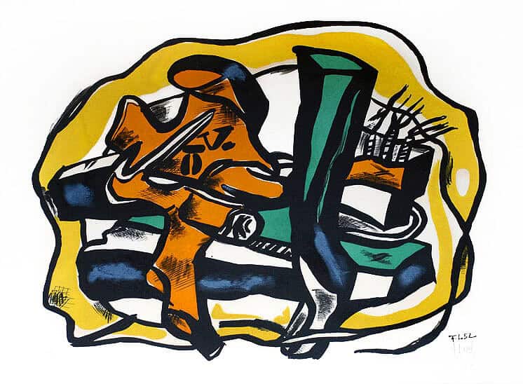 Fernand Léger, Composition aux dominos (Composition with Dominoes